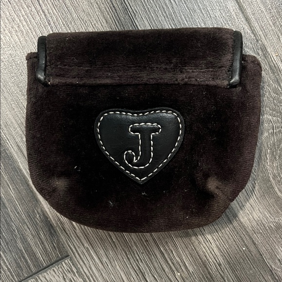 Juicy Couture Black Velour Pouch - Picture 5 of 8